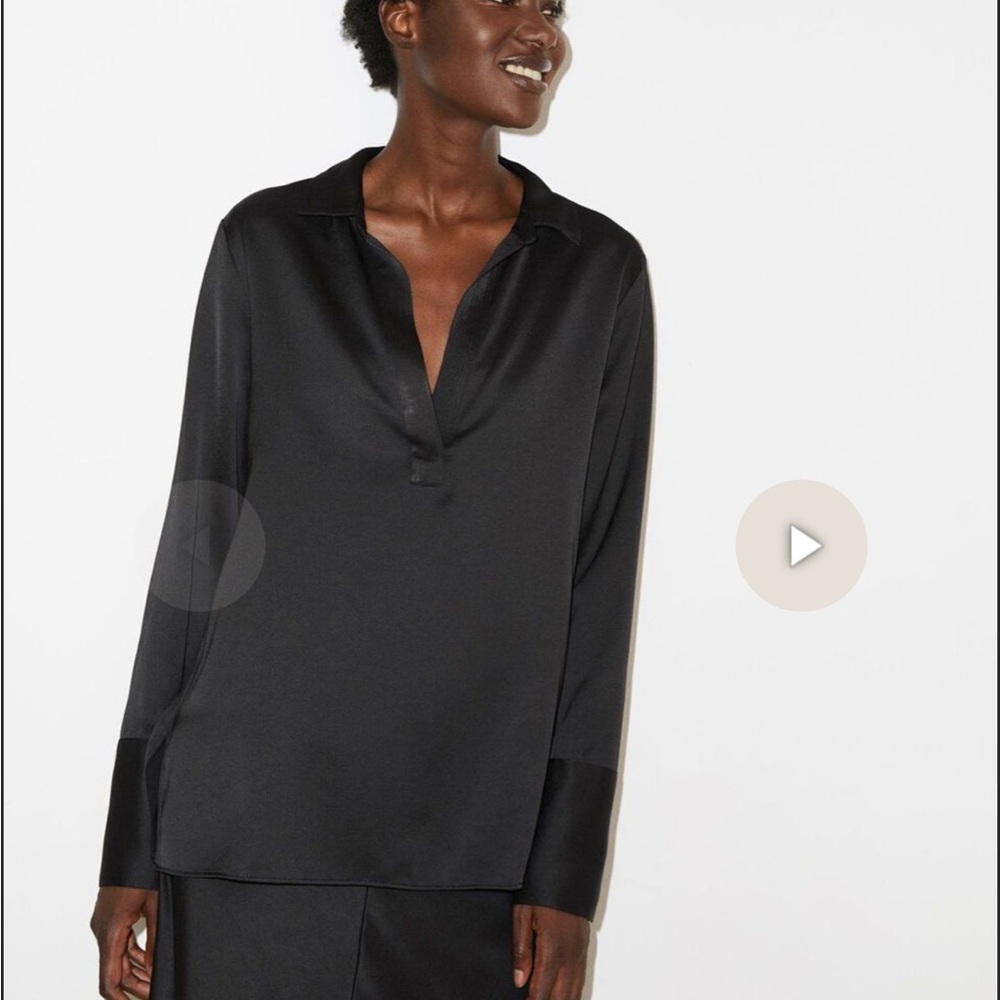 Malene Birger Classic Black Top